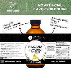Harvest Moon Delights label close-up highlighting natural ingredients and authenticity benefit