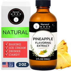 Harvest Moon Delights front packaging showing 2 oz bottle and benefits
