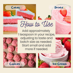 Harvest Moon Delights pouring extract into mixing bowl for controlled flavoring