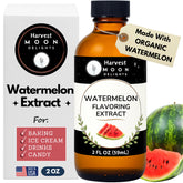 Harvest Moon Delights front bottle view showing watermelon flavor and clear labeling benefit