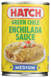 Hatch Chile Company front jar showing label and 15oz size, highlights authentic Hatch flavor