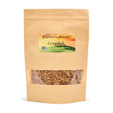 HATF'S SHEPHERD'S NATURAL front packaging shows 4 oz resealable pouch and sand-free promise