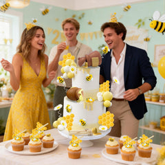 HAVAGDTM honey jar topper label detail highlighting cute design for photos