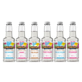 Hawaiian Shaved Ice front packaging showing all six dye-free bottles and vibrant flavors