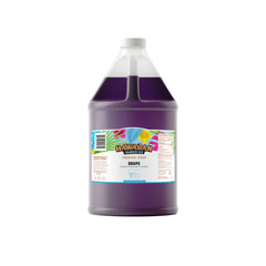 Hawaiian Shaved Ice grape bottle front showing grape flavor and size benefit