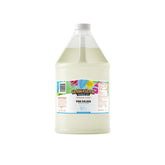 Hawaiian Shaved Ice front label showing Pina Colada gallon and brand clarity
