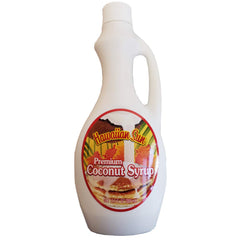 Hawaiian Sun bottle front view showing label and coconut flavor benefit