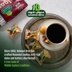 HB Halwani Bros close-up of Saudi date filling revealing natural sweetness