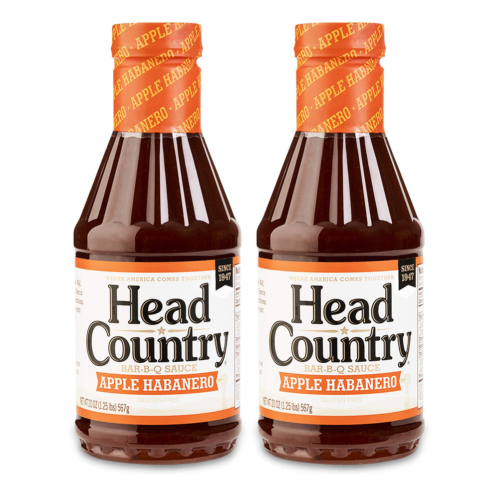 Head Country bottle front packaging shows sauce label and versatile sweet-heat appeal