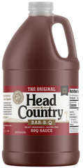 Head Country jug front view showing brand and large size benefits