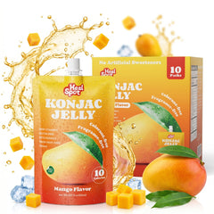 Healspot front packaging showing mango pouches and benefits