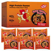 HealSpot front packaging showing spicy fire chicken flavor and benefits