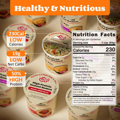 HealSpot open cup interior showing dry noodles and seasoning for quick prep