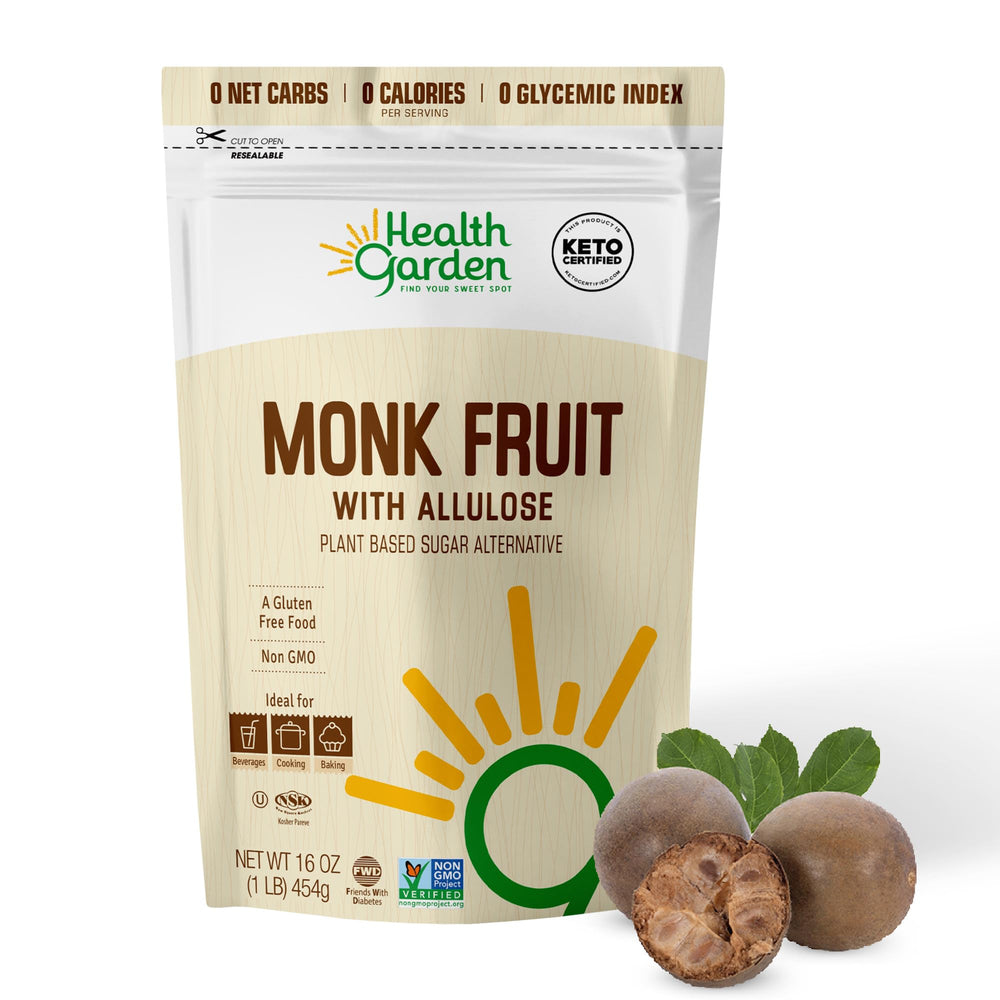 Health Garden front packaging showing product and benefits