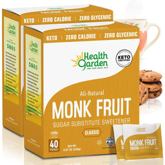 Health Garden front packaging showing 80 packets and clear product identity and convenience
