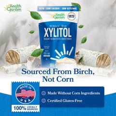 Baked cookies made with Health Garden xylitol highlighting reliable baking performance