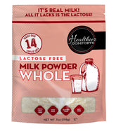 Healthier Comforts front packaging showing product name and claims