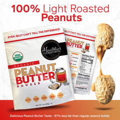 Healthier Comforts reconstituted spread on toast showing creamy peanut flavor for breakfast