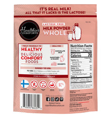 Healthier Comforts resealable bag illustrating pantry convenience