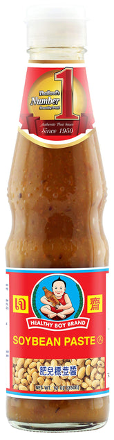 Healthy Boy TaoChio front bottle view showing label and authentic Thai flavor