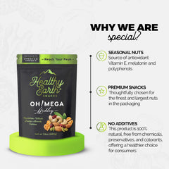 Healthy Earth almond and cashew detail showing creamy texture and protein benefit