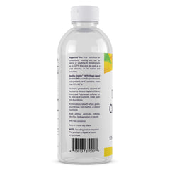 Healthy Origins bottle cap and label detail highlighting BPA-free recyclable container