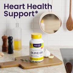 Healthy Origins open bottle revealing softgels neatly packed for convenience