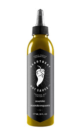 Heartbeat Hot Sauce Co. front packaging showing bottle and brand advantage