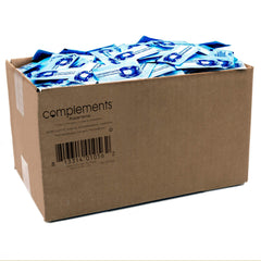 HEARTLAND front packaging of 2000 blue sweetener packets showing bulk value