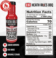 Heath Riles label close-up highlighting pitmaster-crafted quality and origin