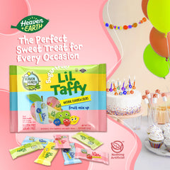 HEAVEN & EARTH close-up taffy texture highlighting soft chew and natural ingredients