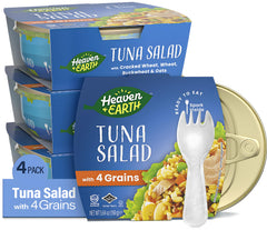 Heaven & Earth front packaging showing label and 4-pack convenience