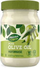 HEAVEN & EARTH front jar view showing clean-label benefits and natural ingredients