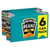 HEINZ front packaging showing brand and six-pack convenience