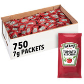 HEINZ front view packet showing brand and portion, assures familiar taste