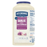 Hellmann's jar front label showing product name and size for quick identification