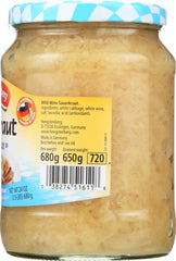 Hengstenberg jar next to a measuring cup showing serving size and quantity benefit
