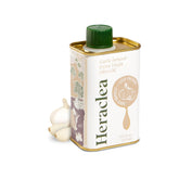 Heraclea front bottle showing label and garlic flavor benefit