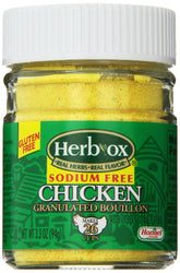 Herb-Ox front packaging showing six 3.3-ounce jars and clear labeling for convenience