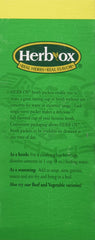 Herb-ox single packet close-up displaying granules and easy-to-use seasoning benefit