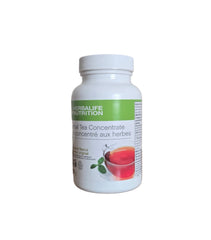 Herbalife tea concentrate front tin showing label and easy portability benefit