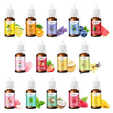 Herbeklab front packaging showing 14 flavor bottles and variety benefit