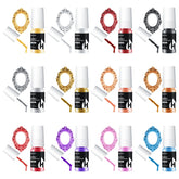 Herbeklab front packaging showing full 12-color kit and benefits