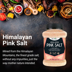 HERBION pouring salt from jar with spoon for easy seasoning control