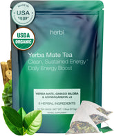 herbl front box packaging showing organic labeling and clean design for trust