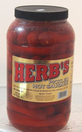 Herbs jar front view showing label and 1-gallon packaging benefit of bulk supply