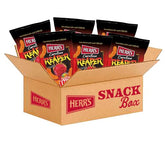 Herr's front packaging showing bold Carolina Reaper branding and heat benefit