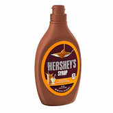 HERSHEY'S front bottle shot showing label and caramel flavor, easy identification