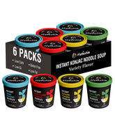 Hethstia front packaging showing six-flavor variety and convenience