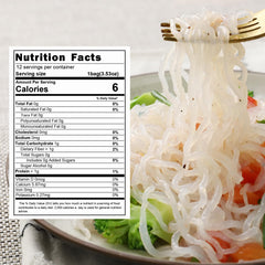 Hethstia close-up noodle texture highlighting glossy strands for easy sauce absorption